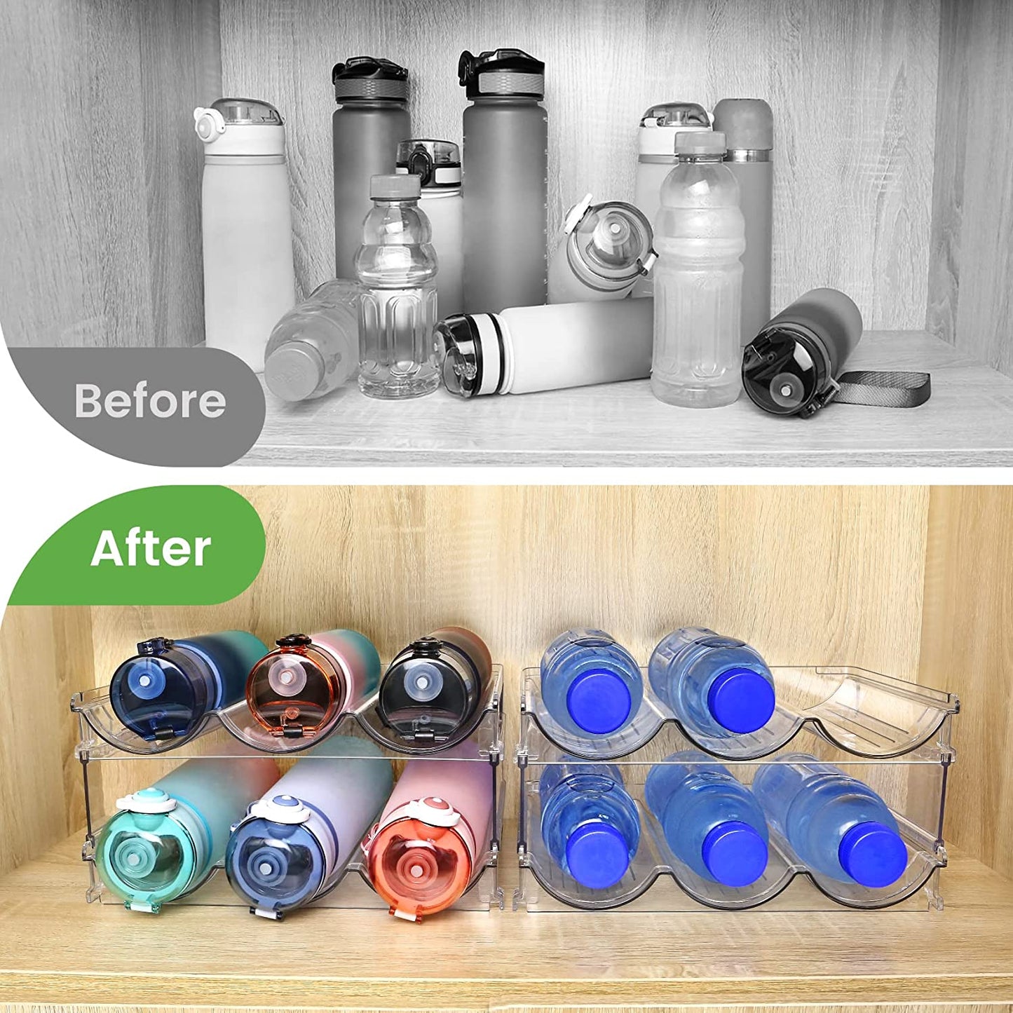 Bottle Organizer for Cabinet