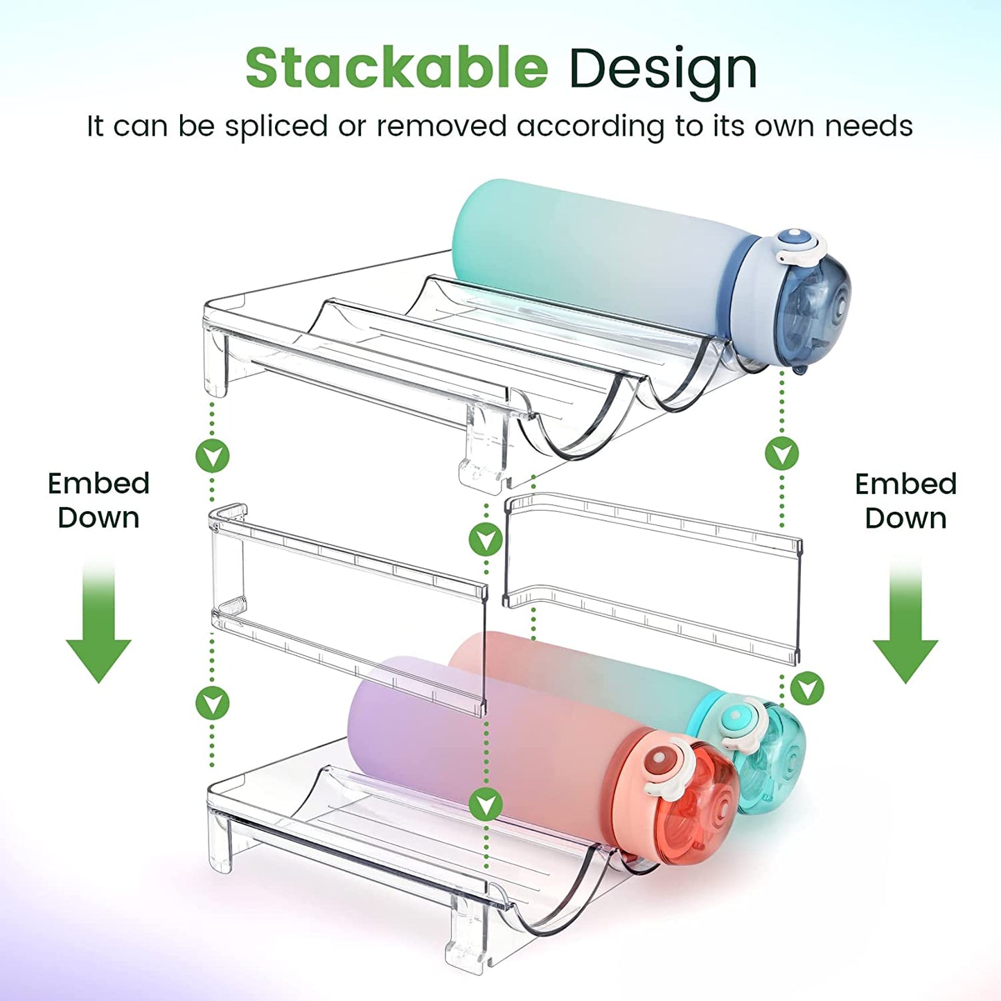 Bottle Organizer for Cabinet