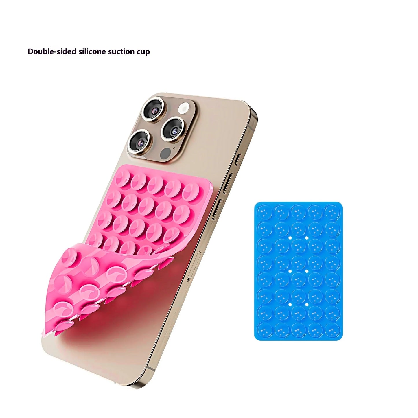 Silicone Double-Sided Suction Cup Phone Case