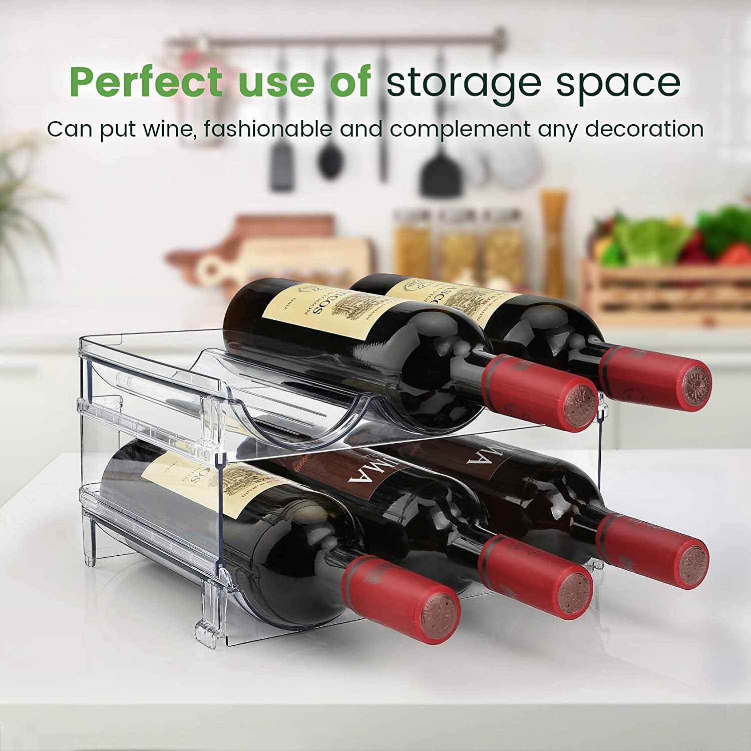 Bottle Organizer for Cabinet