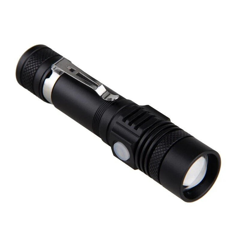 Super Bright LED Flashlight with Rechargeable Battery