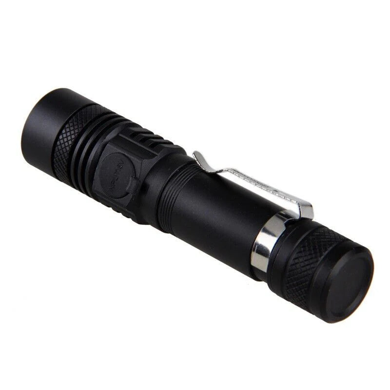 Super Bright LED Flashlight with Rechargeable Battery