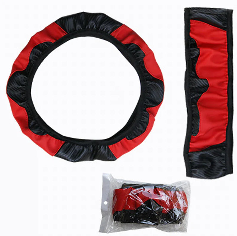 Car Steering Wheel Cover Anti-Slip for 15"/38Cm 