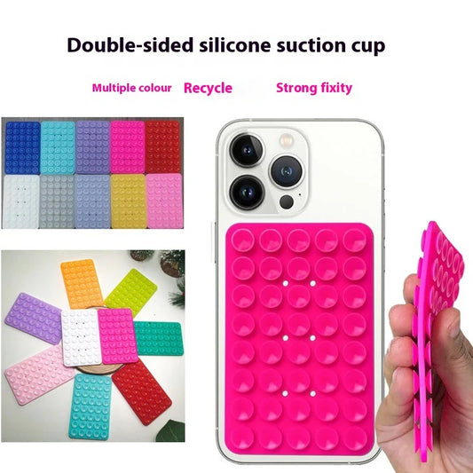 Silicone Double-Sided Suction Cup Phone Case