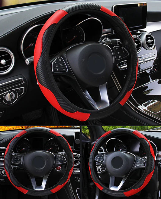 Car Steering Wheel Cover Anti-Slip for 15"/38Cm 