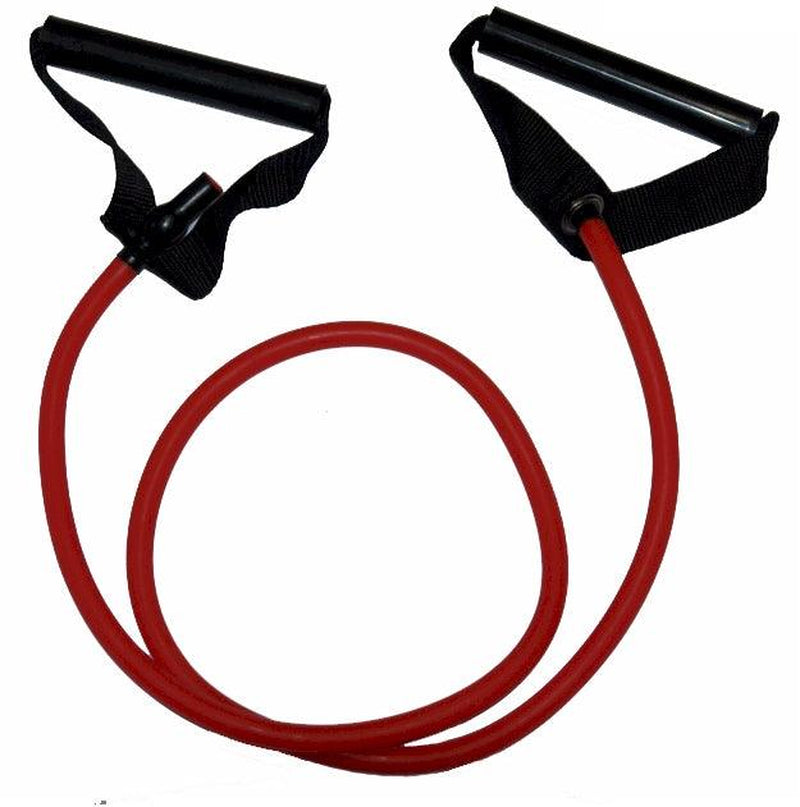 Workout Resistance Exercise Tubes with Plastic Handles