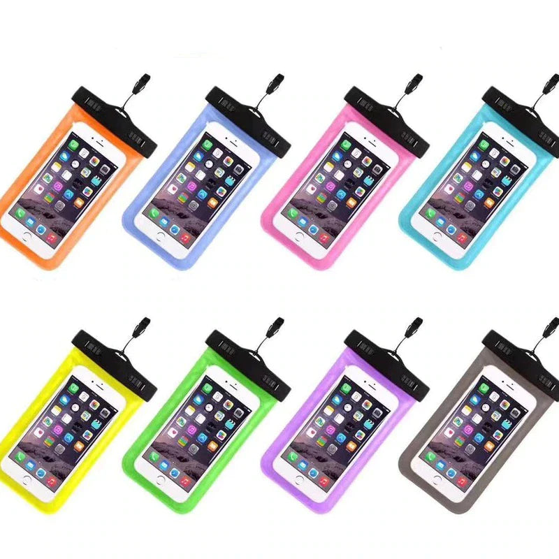 3 Pack Waterproof Cell Phone Pouch 