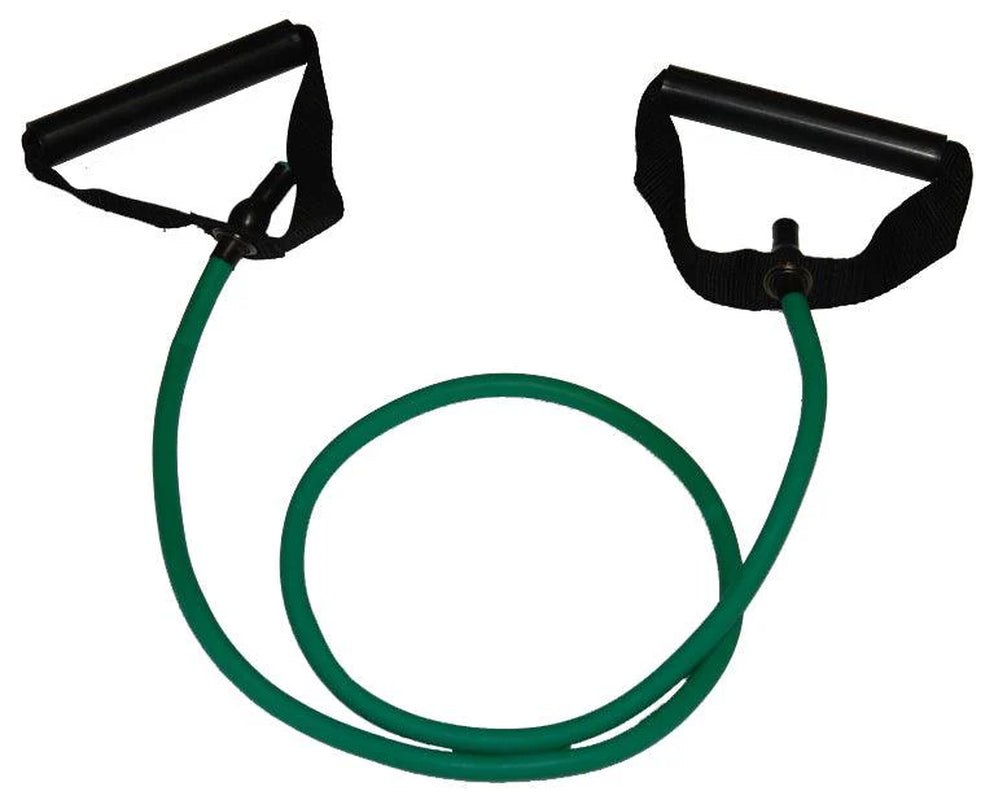 Workout Resistance Exercise Tubes with Plastic Handles