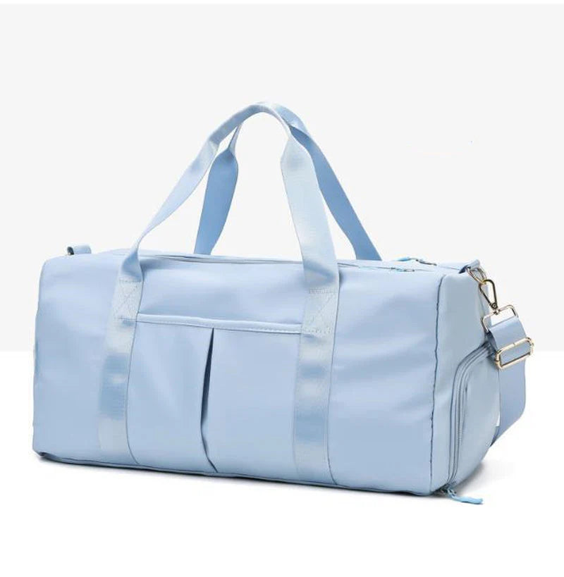 Waterproof Fitness Sports Travel Duffel Bag for Men and Women