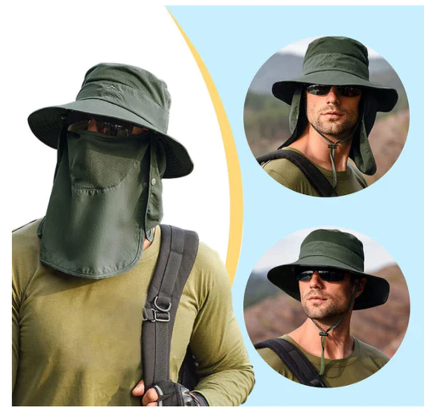 Wide Brim Sun Hat for Men