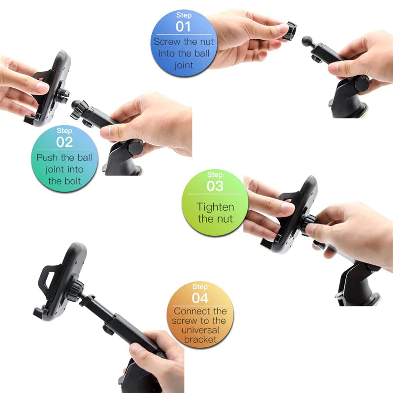 360° Universal Mount phone Holder for car