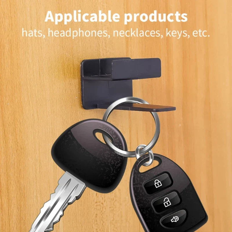 Adhesive Baseball Cap Rack – 12 Hook Organizer