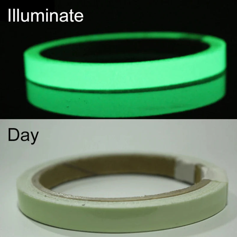 2PC Glow in the Dark Self Adhesive Tape