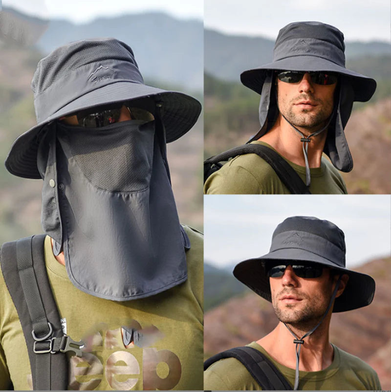 Wide Brim Sun Hat for Men