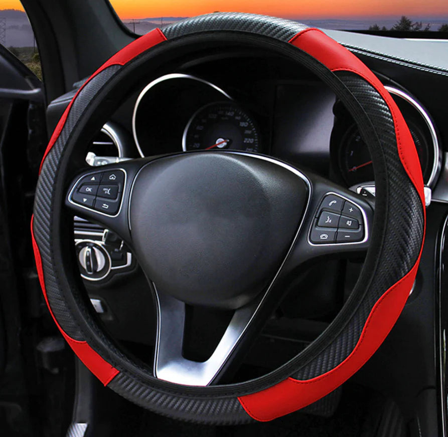Car Steering Wheel Cover Anti-Slip for 15"/38Cm 