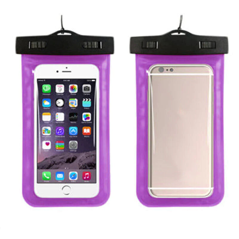 3 Pack Waterproof Cell Phone Pouch 