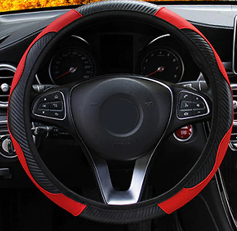 Car Steering Wheel Cover Anti-Slip for 15"/38Cm 