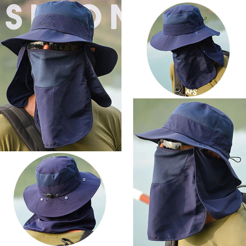 Wide Brim Sun Hat for Men