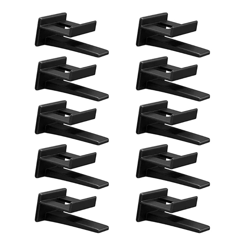 Adhesive Baseball Cap Rack – 12 Hook Organizer