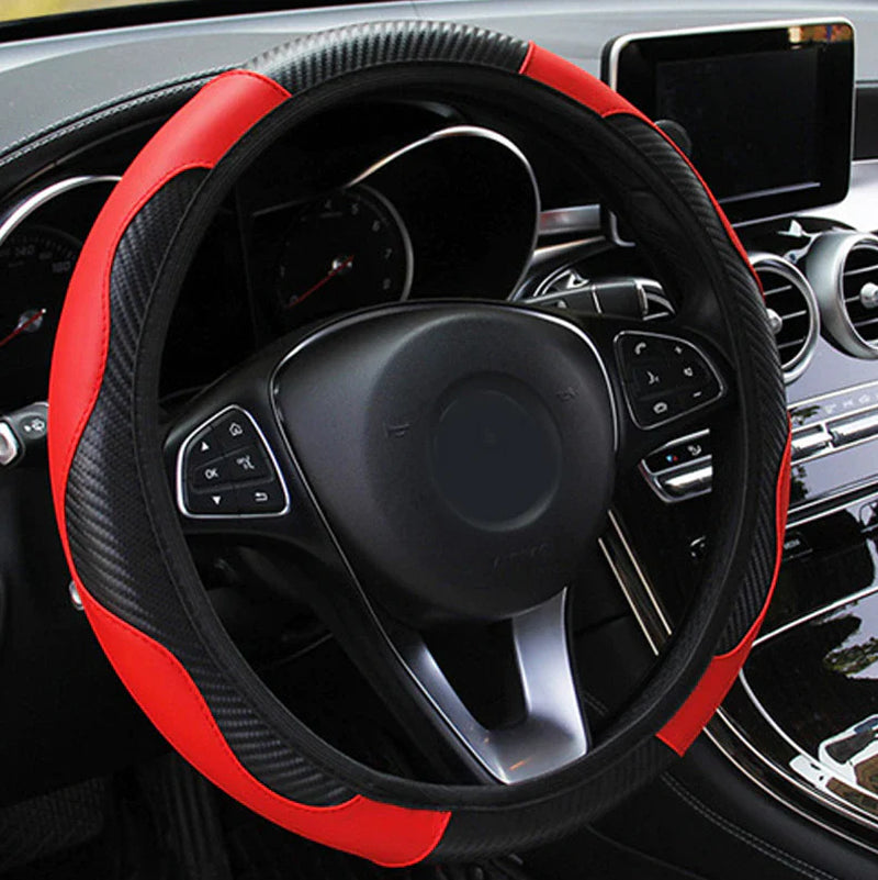 Car Steering Wheel Cover Anti-Slip for 15"/38Cm 