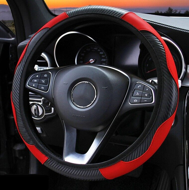 Car Steering Wheel Cover Anti-Slip for 15"/38Cm 