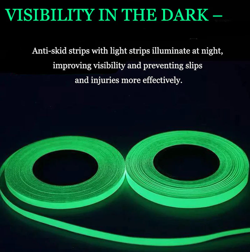 2PC Glow in the Dark Self Adhesive Tape